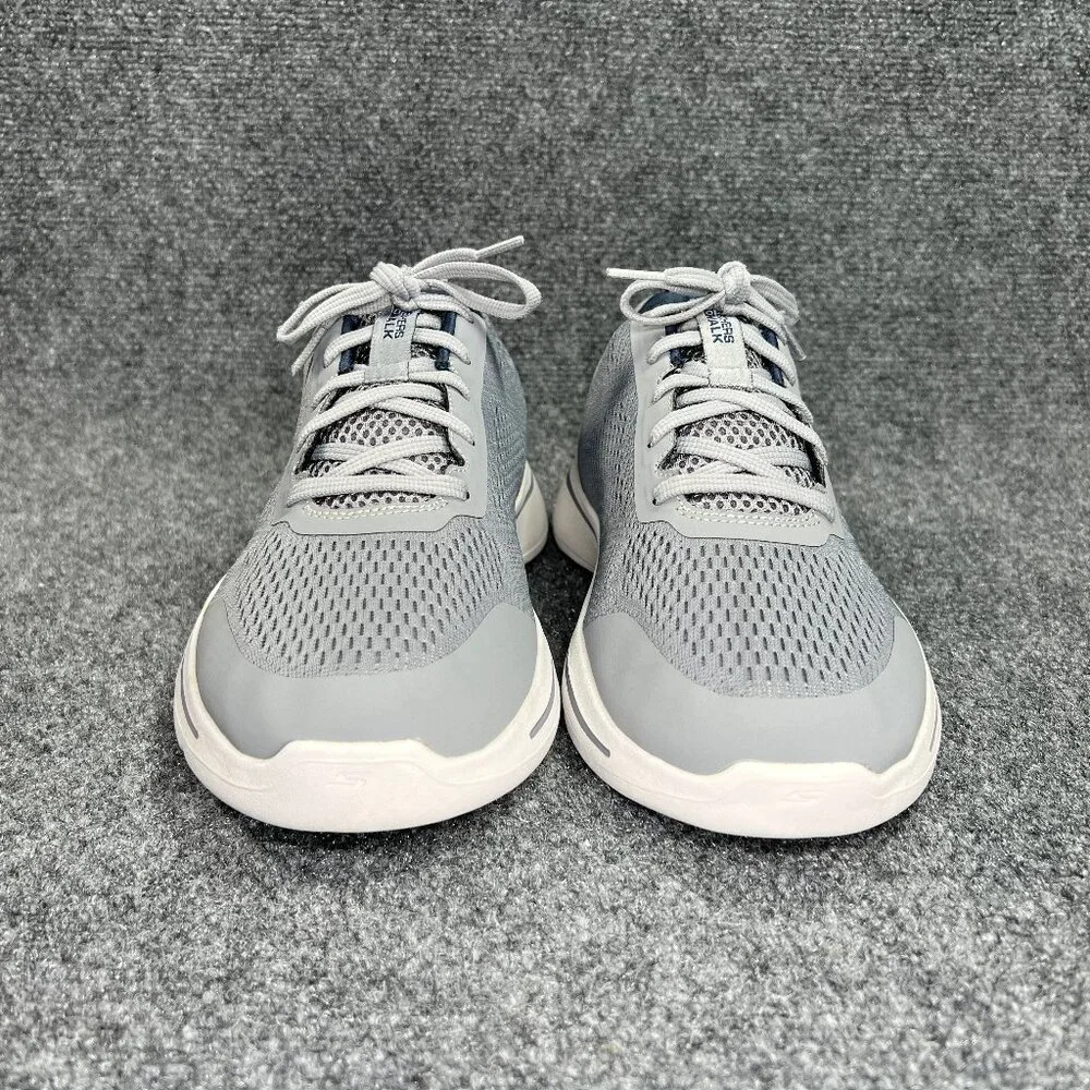Skechers Go‎ Walk Arch Fit Athletic Shoes Men's Size 9.5EE Grey Walking Training